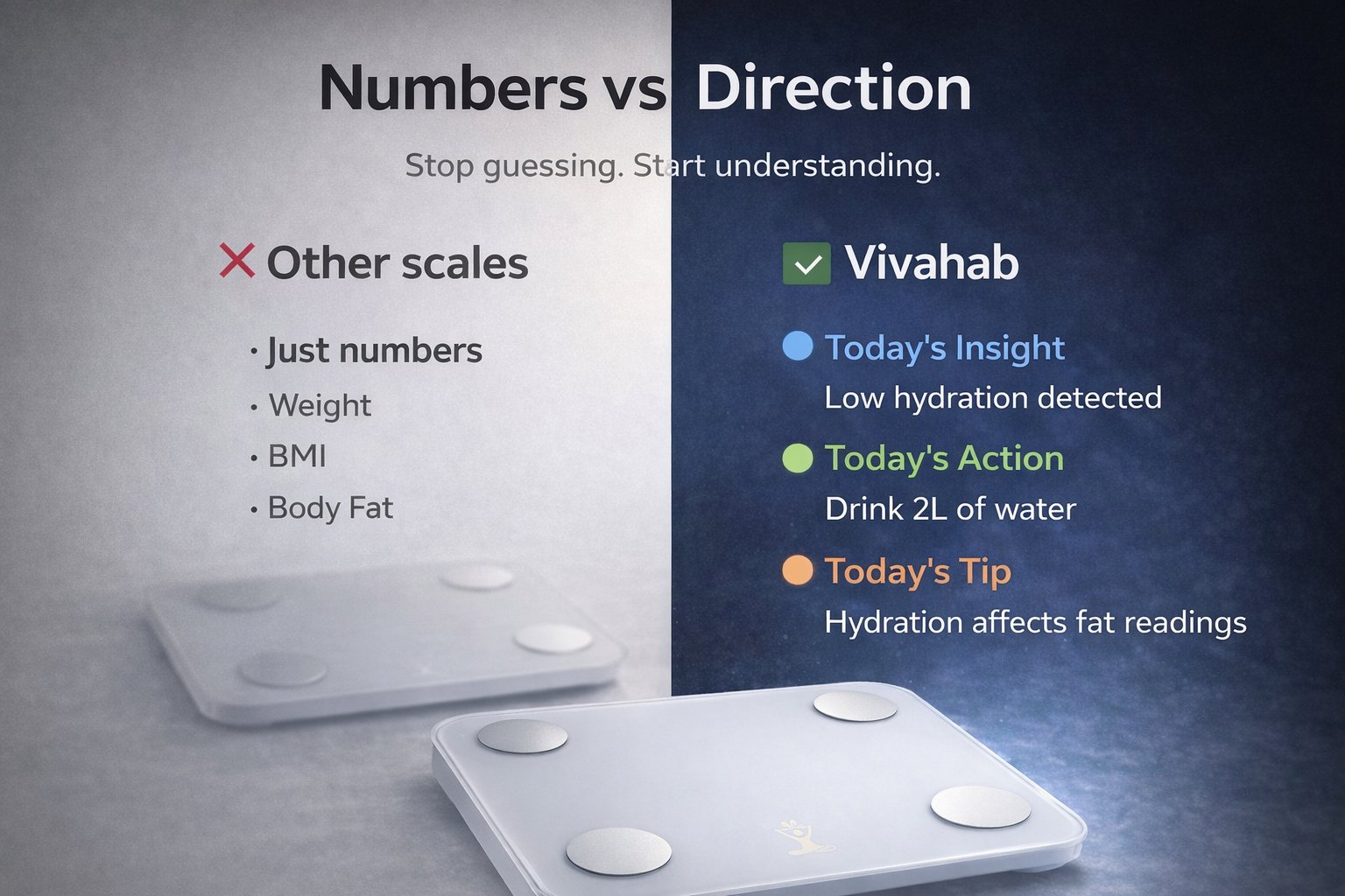 Numbers vs Direction