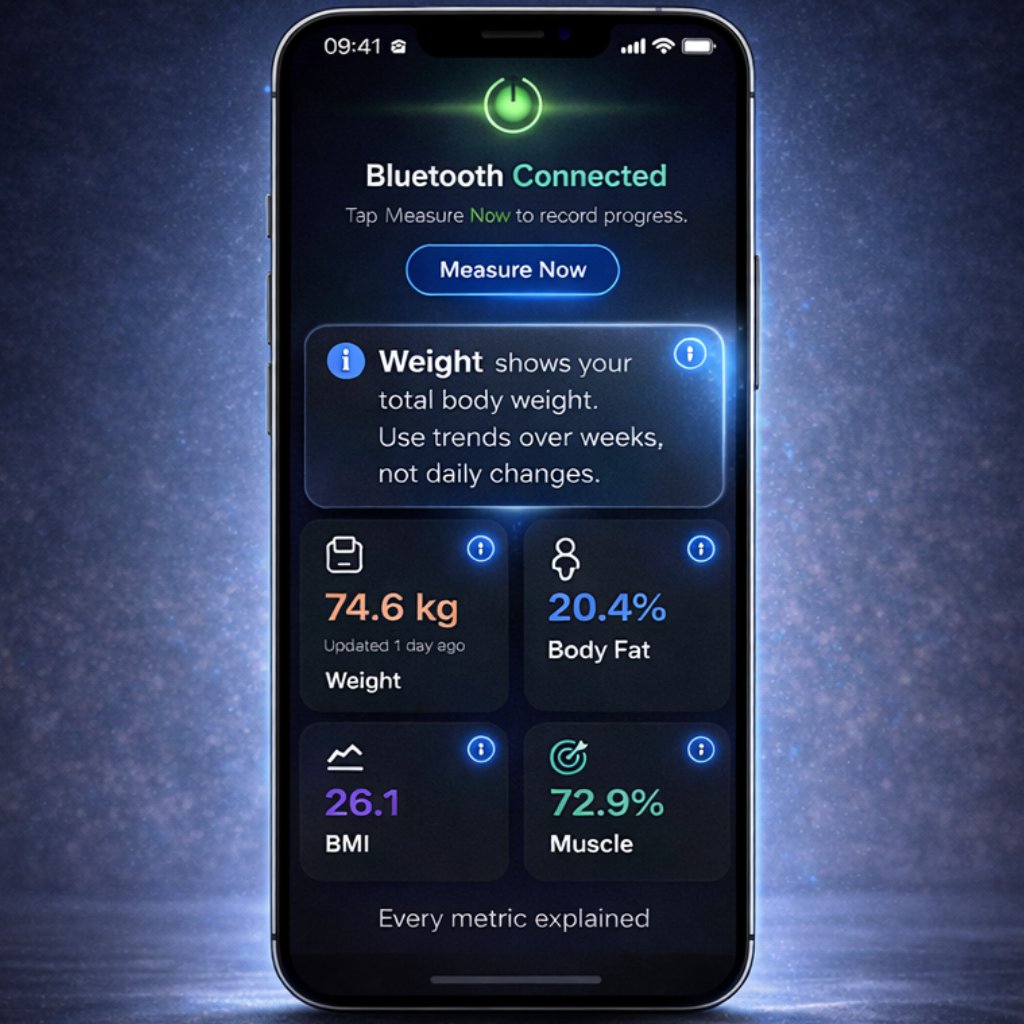 Vivahab app — every metric explained with tooltips